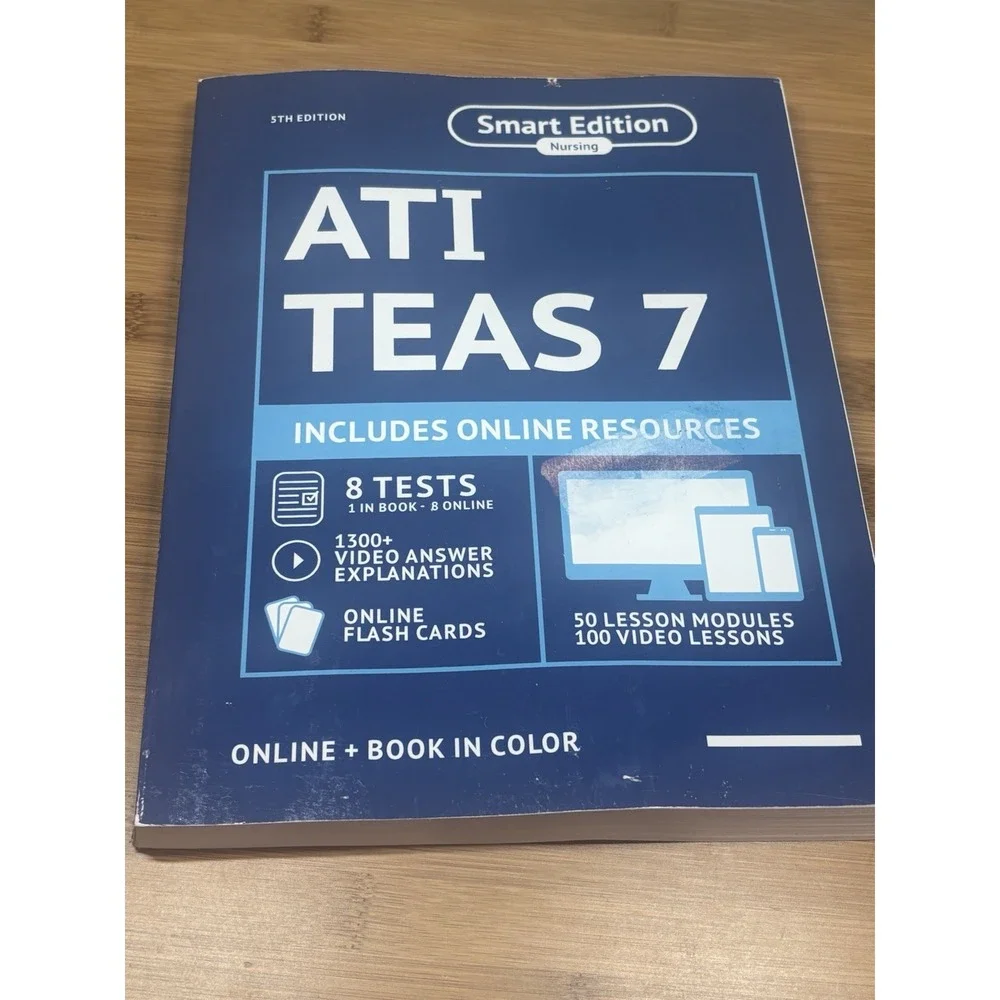 ATI TEAS 7 Study Guide Smart Edition 5th Edition